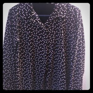 Long Sleeve Lauren Conrad Button Up